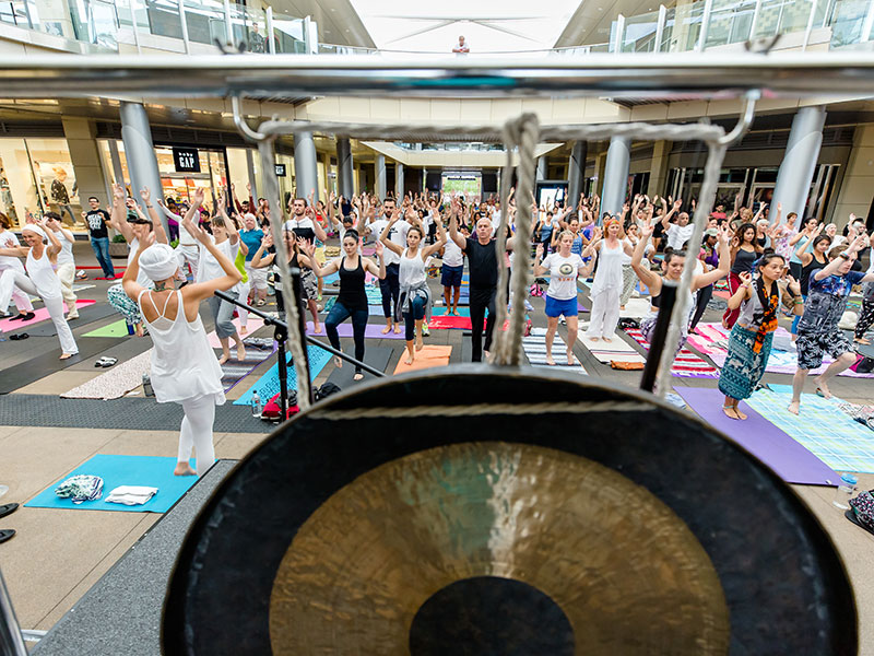 2017 - Solar Eclipse Gong Bath Meditation at Downtown Summerlin