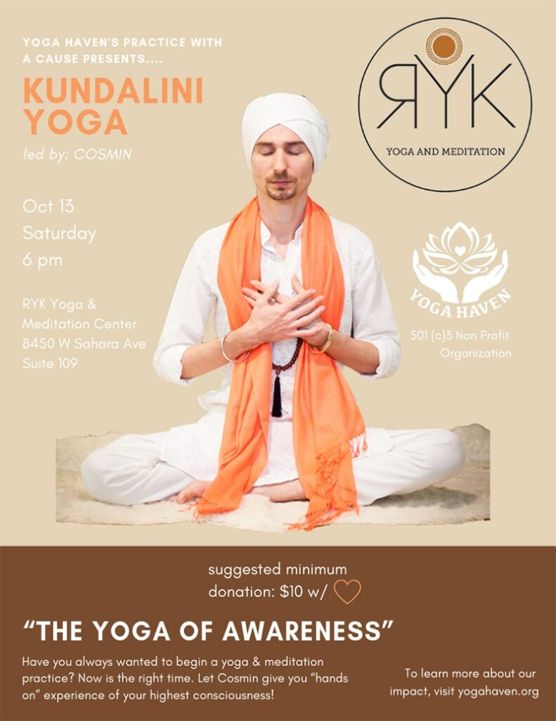 Practice With A Cause – Las Vegas Yoga Practice Community Event