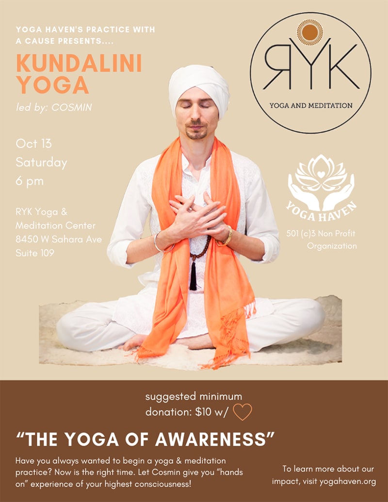 Practice With A Cause – Las Vegas Yoga Practice Community Event