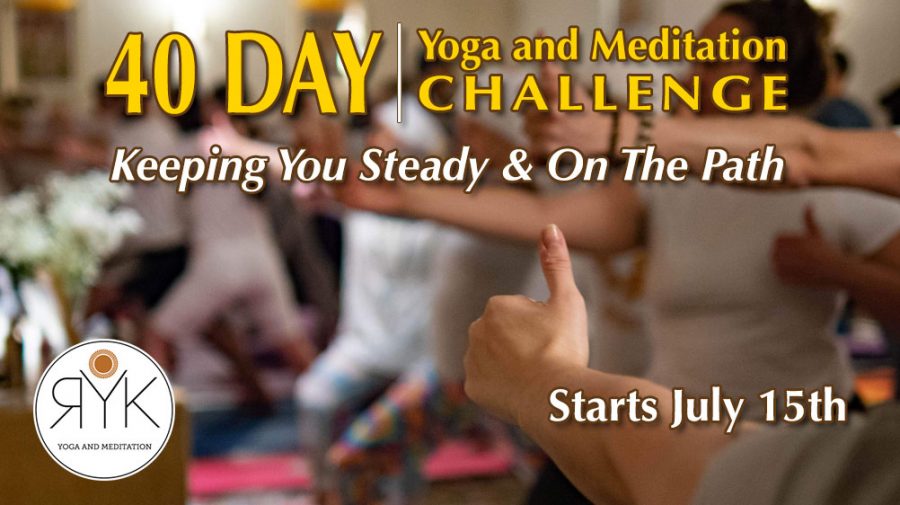 40 Day Yoga and Meditation Challenge