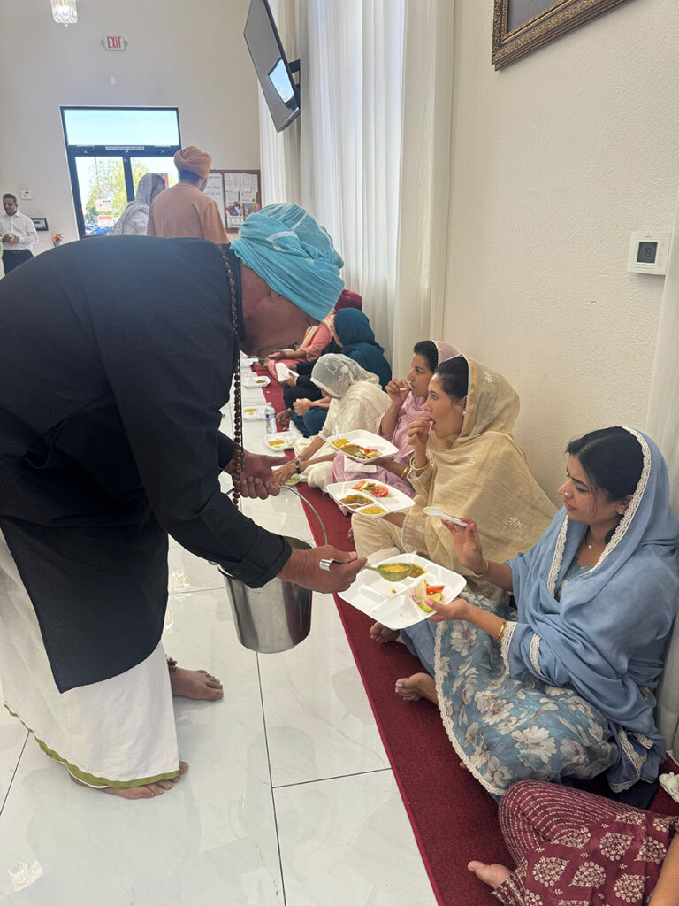 Seva at the Gurudwara