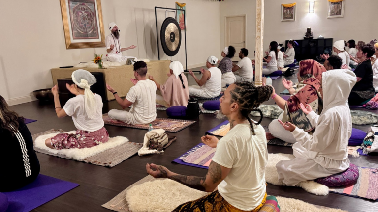 Kundalini Yoga and Meditation Teacher Training session at RYK Yoga Las Vegas